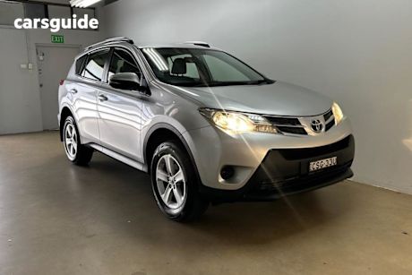 Silver 2013 Toyota RAV4 Wagon Gx (2Wd)