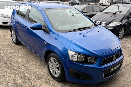 Blue 2014 Holden Barina Hatchback Cd