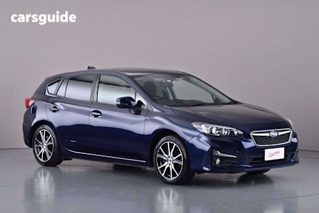 Blue 2018 Subaru Impreza Hatchback 2.0I Premium (Awd)