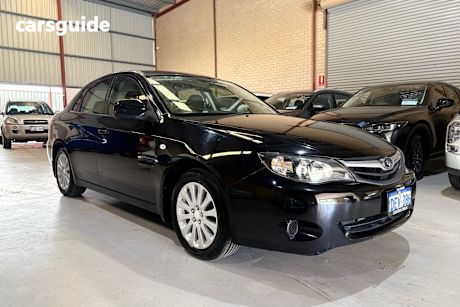 Black 2009 Subaru Impreza Sedan R
