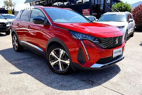 Red 2022 Peugeot 3008 Hatch ALLURE F