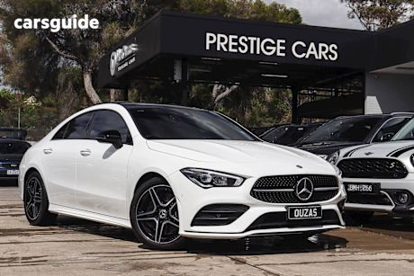 White 2022 Mercedes-Benz CLA-Class Coupe CLA250 4WD