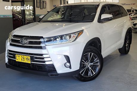 White 2019 Toyota Kluger Wagon Gx (4X4)