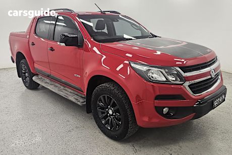 Red 2017 Holden Colorado Crew Cab Pickup Z71 (4X4)