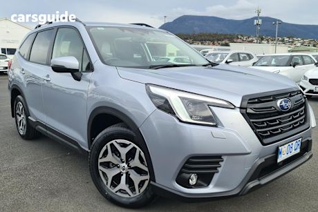 Silver 2024 Subaru Forester SUV 2.5I 4WD
