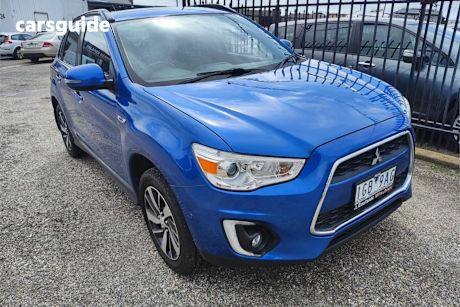 Blue 2014 Mitsubishi ASX SUV LS F