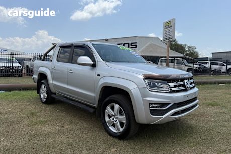 Silver 2017 Volkswagen Amarok Dual Cab Utility V6 Tdi 550 Highline
