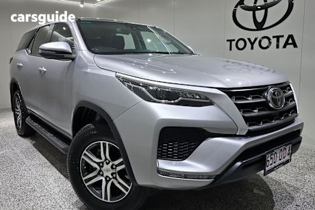 Silver 2023 Toyota Fortuner SUV GX 4X4