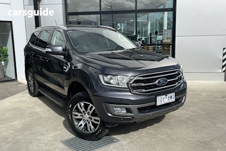 Grey 2019 Ford Everest SUV TREND R