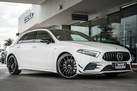 White 2020 Mercedes-Benz A35 Hatchback 4Matic