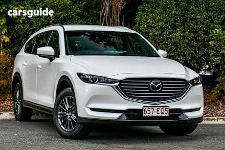 White 2022 Mazda CX-8 SUV SPORT 4X4