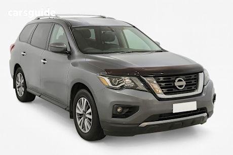 Grey 2019 Nissan Pathfinder SUV ST F