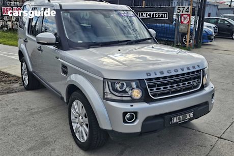 Silver 2014 Land Rover Discovery 4 Wagon 3.0 Tdv6