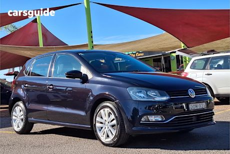 Black 2015 Volkswagen Polo Hatch 81TSI COMFORTLINE F