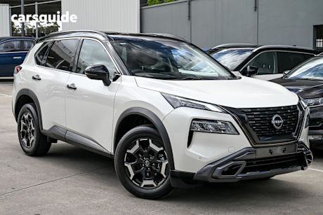 White 2024 Nissan X-Trail SUV N-TREK F