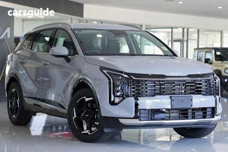 Grey 2025 Kia Sportage SUV HEV SX 4WD