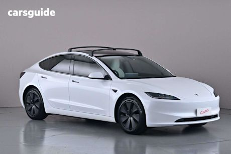 White 2024 Tesla Model 3 Sedan Long Range