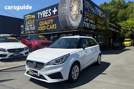 White 2023 MG MG3 Hatchback Core