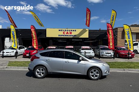 Grey 2013 Ford Focus Hatchback Trend