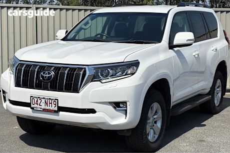 White 2023 Toyota Landcruiser Prado SUV GXL 4X4