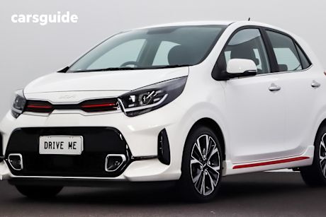 White 2022 Kia Picanto Hatch GT-LINE F