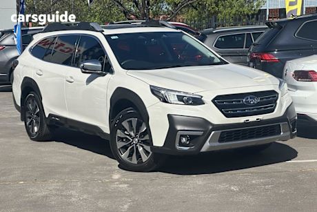White 2022 Subaru Outback Wagon Awd Touring