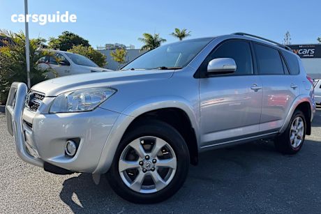 Silver 2010 Toyota RAV4 SUV ZR6 4X4