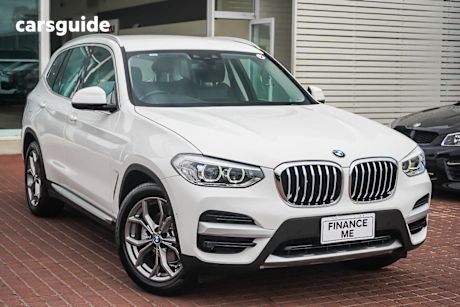 White 2019 BMW X3 Wagon Sdrive20I