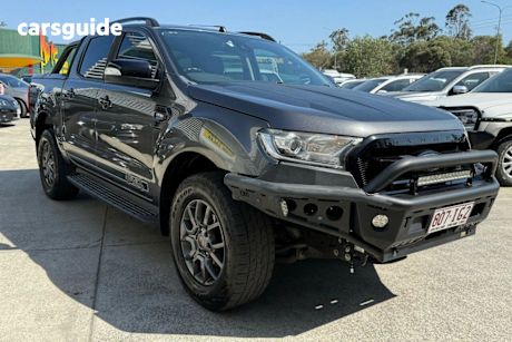 Grey 2017 Ford Ranger Dual Cab Utility Xlt 3.2 (4X4)