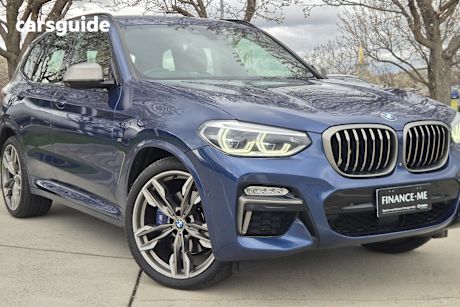 Blue 2019 BMW X3 SUV M40I 4X4