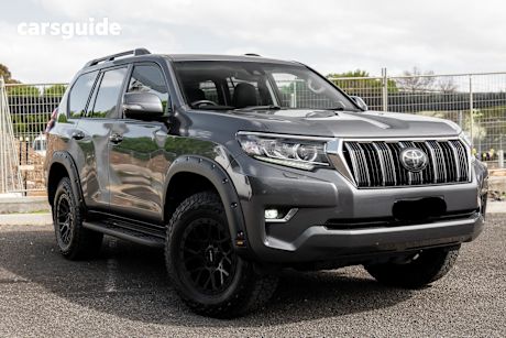 Grey 2019 Toyota Landcruiser Prado SUV GXL 4X4