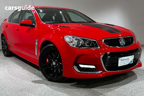 Red 2016 Holden Commodore Sedan SS V REDLINE R