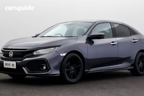 Grey 2019 Honda Civic Hatch RS F