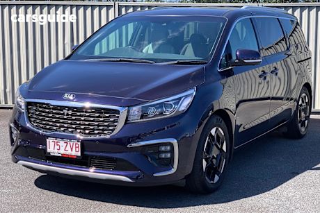 Blue 2020 Kia Carnival OtherCar PLATINUM F