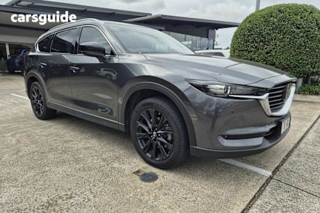 Grey 2021 Mazda CX-8 Wagon Touring Sp (Awd)