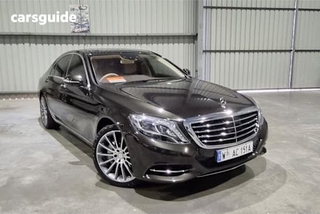 Brown 2013 Mercedes-Benz S-Class Sedan S350 BLUETEC R