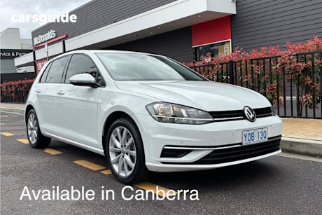 White 2020 Volkswagen Golf Hatch 110TSI COMFORTLINE F