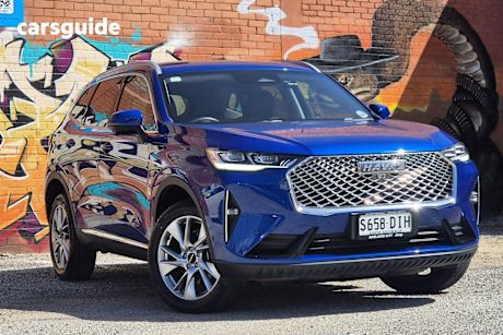 Blue 2021 GWM H6 SUV ULTRA F