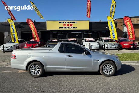 Silver 2008 Holden Commodore Utility Omega