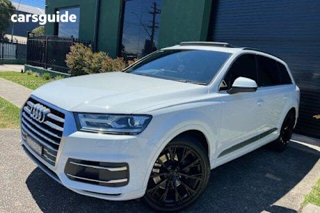 White 2017 Audi Q7 Wagon 3.0 Tdi Quattro (160Kw)