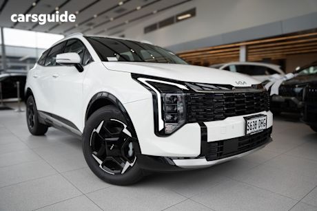 White 2025 Kia Sportage Wagon Sx Hev (Awd)