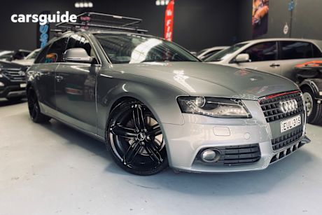 Grey 2009 Audi A4 Wagon 1.8 Tfsi Avant