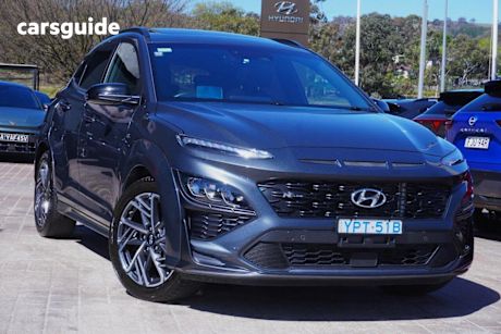 Black 2021 Hyundai Kona Wagon N Line Premium Srf (Awd)