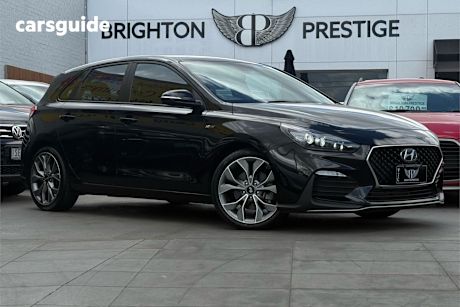 Black 2021 Hyundai I30 Hatchback N Line