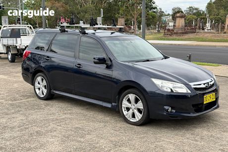 Blue 2012 Subaru Liberty Wagon Exiga Premium