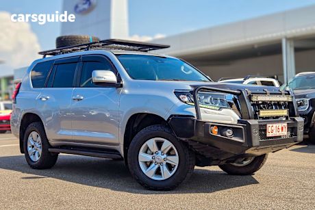 Silver 2020 Toyota Landcruiser Prado SUV GXL 4X4