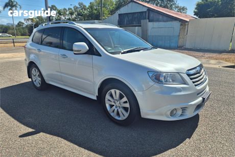 White 2010 Subaru Tribeca SUV R PREMIUM PACK 4WD