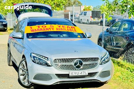 Silver 2016 Mercedes-Benz C250 Wagon D