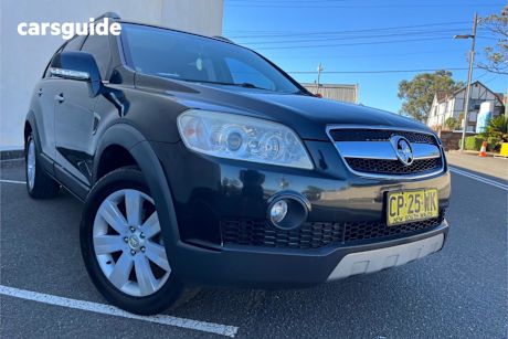 Black 2009 Holden Captiva Wagon Lx (4X4)