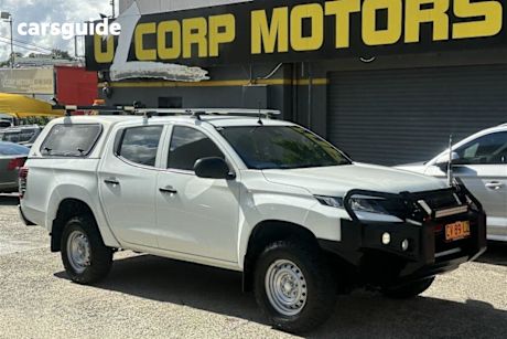 White 2019 Mitsubishi Triton Double Cab Pick Up Glx Adas